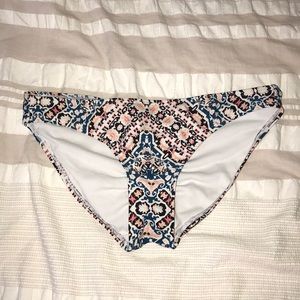 target blue and pink swimsuit bottoms
